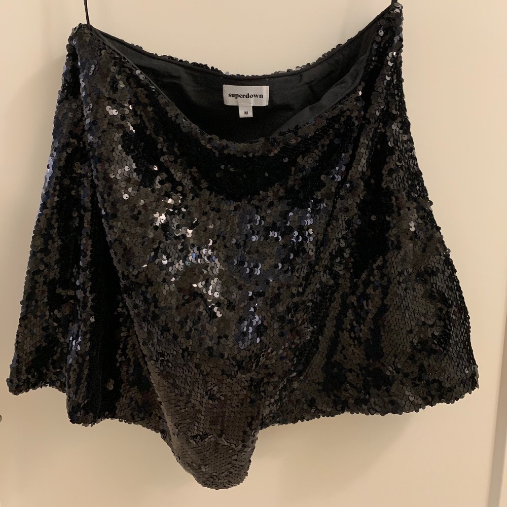 Superdown Sonya sequin skirt - M